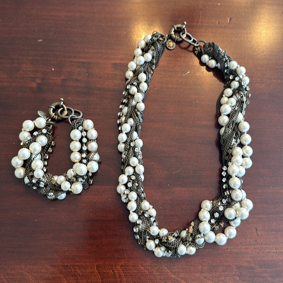 J. Crew necklace & bracelet - Picture 1 of 6